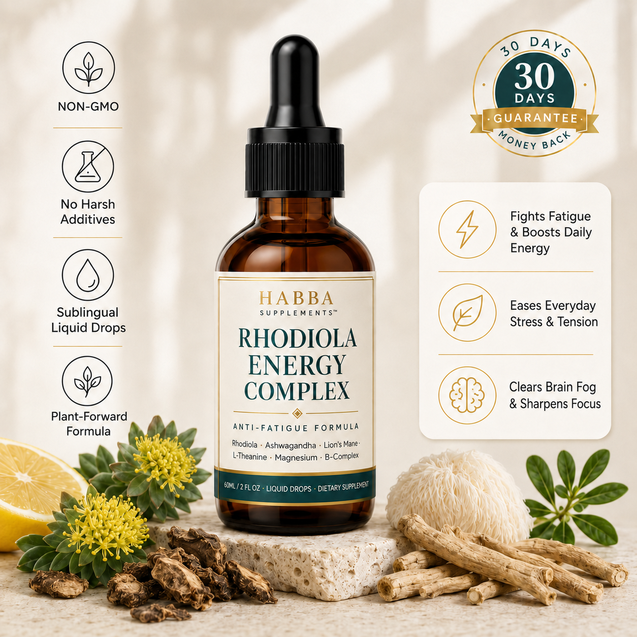Habba Rhodiola Energy Complex